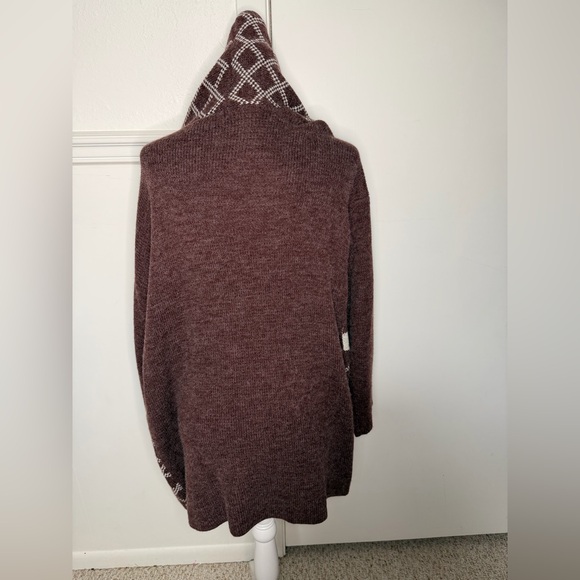 Wrangler Retro Geometric Knit Open Cardigan size XL - Picture 4 of 10